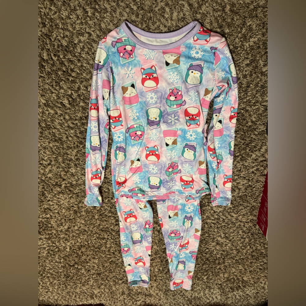Cuddl Duds Girls Base Layer - Squishamallows
